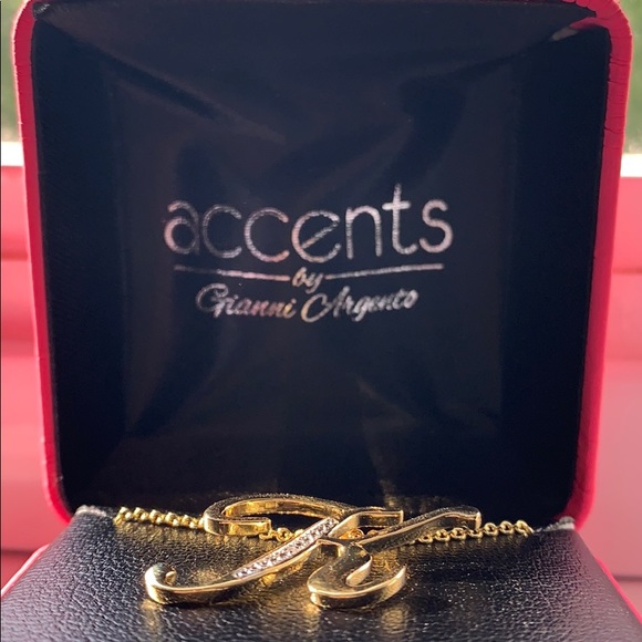 K Initial Necklace - Picture 3 of 5